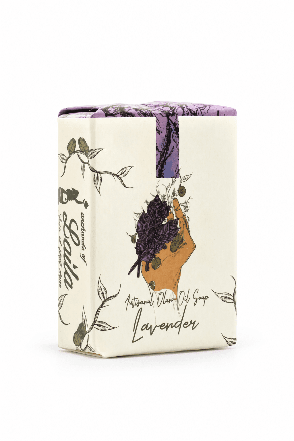 Orchards of Laila lavender olive oil soap